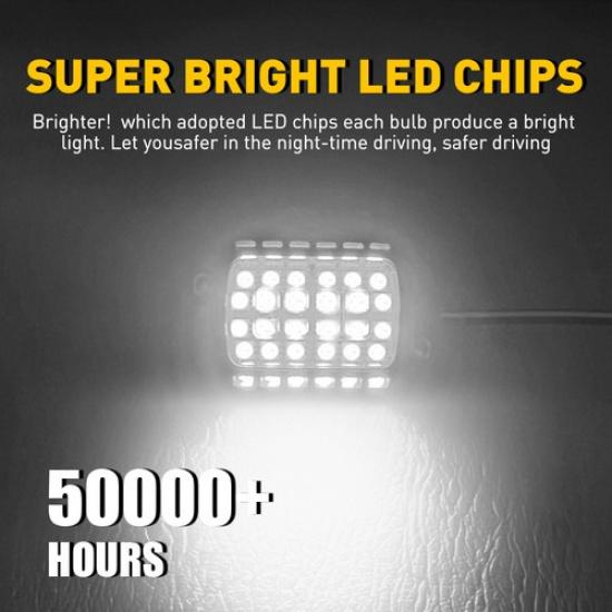 8X 36 светодиодных модулей подсветки днища Универсальные для шасси автомобиля Белый ambient свет