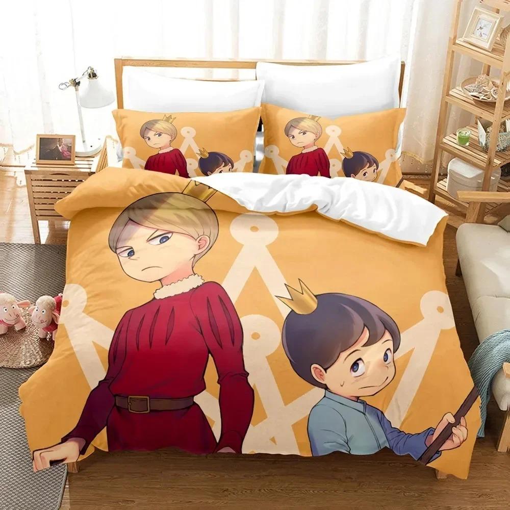 Новый 3D Печать Аниме Рейтинг королей Постельное белье Комплект двуспальный Твин King Пододеяльник Одеяло Наволочка Мальчики Девочки Взрослые Спальня