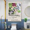 Аниме Пуэлла Маги Мадока Магика Постер Обложка Журнала Манги Мультфильм Холст Живопись Настенное Искусство Кавайная Девушка подарок Декор Комнаты Cuadros