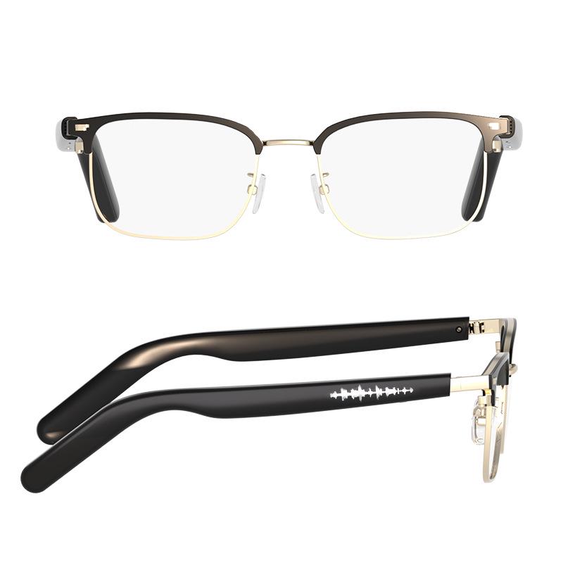 GT13 Smart Glasses: AI Translation, Voice Activation, Slide Control, Noise Reduction, Remote Photo Capture, Color Change.