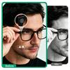 LED Indicator Light Cover Camera Privacy for Meta Smart Glasses, Signal Friendly Dimmable Interference Sticker with Snap And Slide Design, Easy