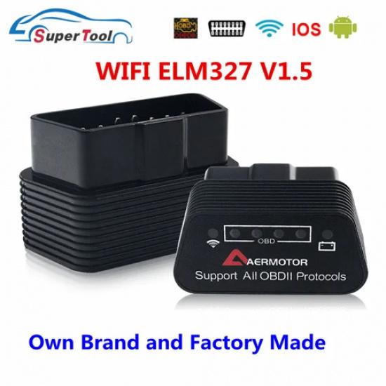Автосканер OBD2 ELM327 Bluetooth/WIFI V1.5 OBDII ELM 327 BT/WI-FI 1.5 HHOBD HH OBD ELM327 Bluetooth 5.1/1.5 ELM 327 Включить