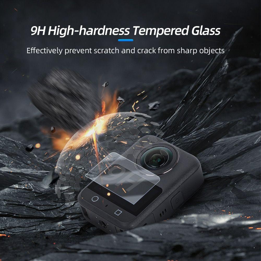 Защитная пленка из закаленного стекла от царапин для экшн-камеры DJI Osmo 360, аксессуары