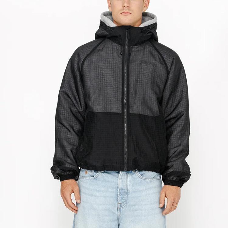 Stussy FW24 BEACH SHELL TRANSPARENT RIPSTOP logo Unisex 115779