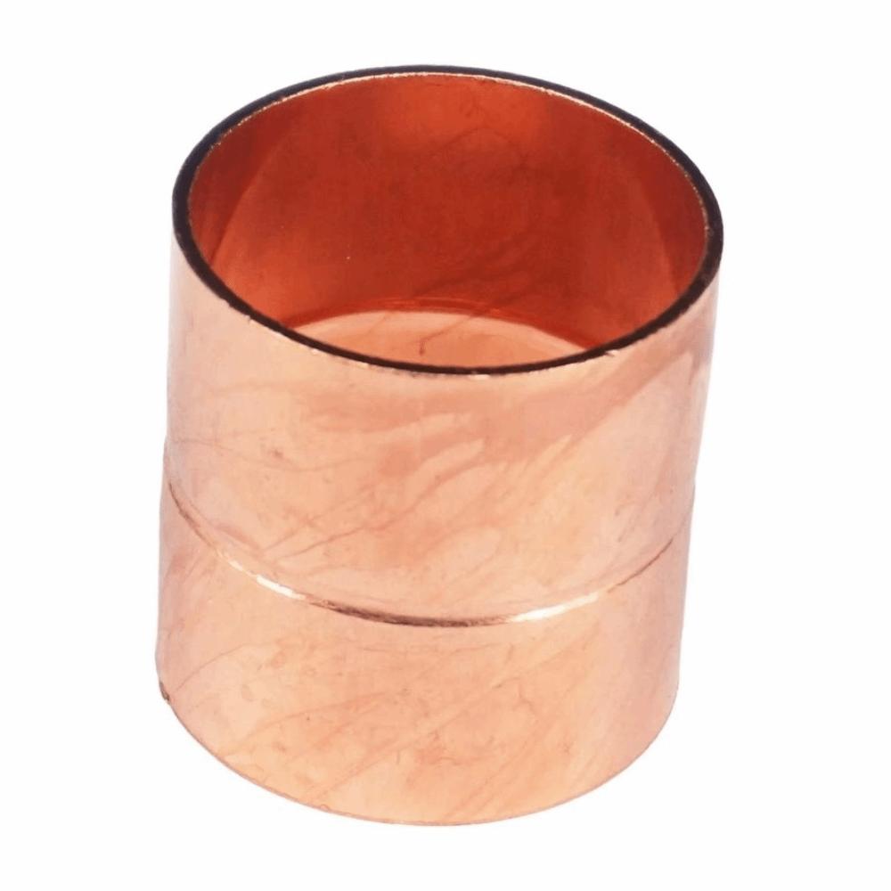 10PCS Copper Coupling Tube Fitting Equal Straight Weld Coupling Refrigeration Equipment