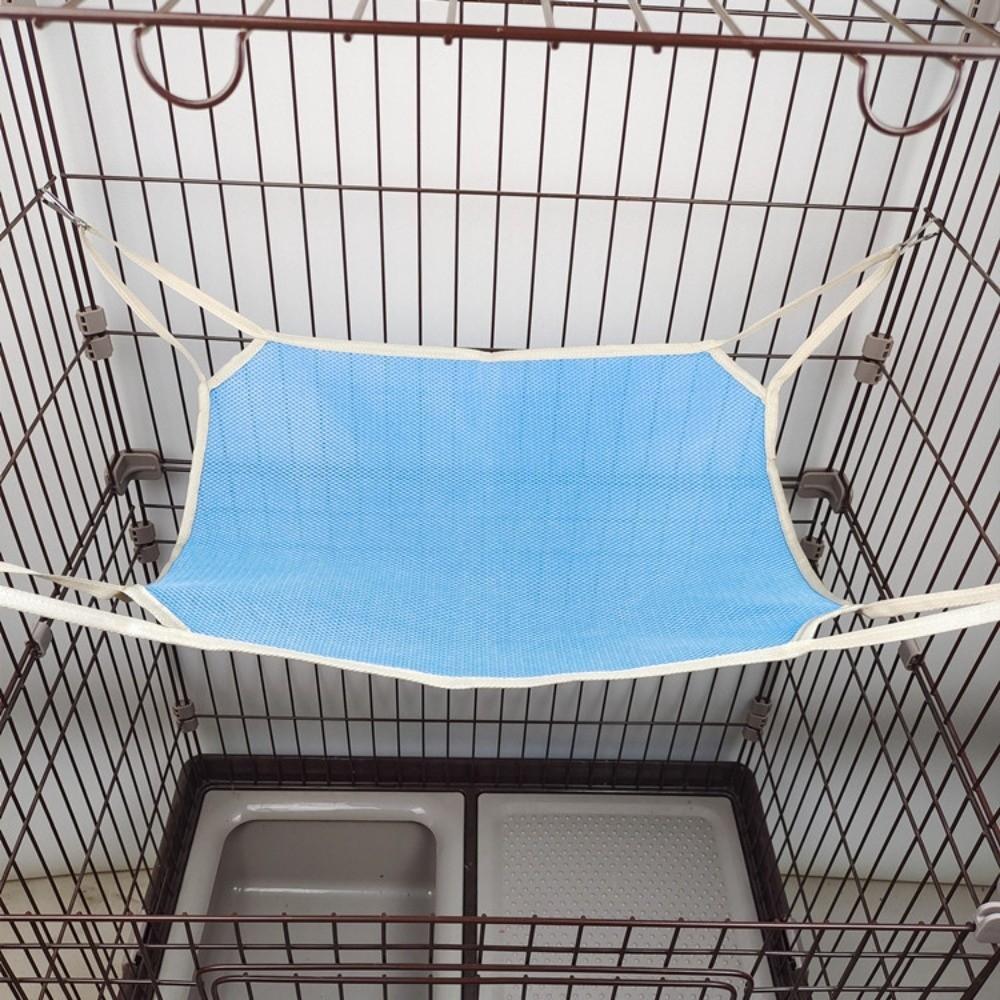 Comfortable Pet Cage Hammock Wear Resistant Hanging Sleeping Bed Cat Hanging Hammock  Indoor
