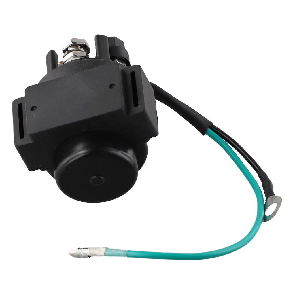 12V Marine Outboard Motor Relay Solenoid Valve 6E5-8195A/B Compatible Plastic Housing Easy Install Boat Electrical System Part