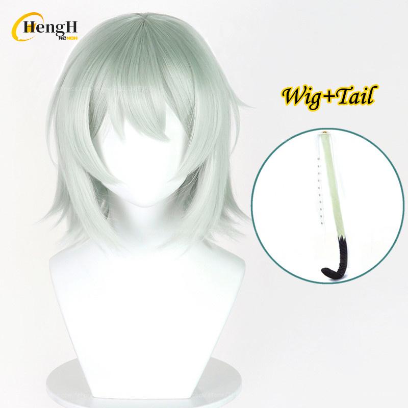 Anime Chainsmoker Cat Koshimaru Masuko Aruko Sakai Cosplay Wigs Heat Resistant Synthetic Hair Halloween Party Wigs