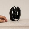 3D-печатная статуэтка Темной Богини, Винтажная готическая статуя крылатой женщины, Настольное украшение для дома, офиса, гостиной