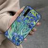 Чехол-картина 'Ирисы' для Huawei Nova 9 SE 10 5T 11i 8i 7i 3i Y61 Y91 Y60 Y70 Y90 P20 P40 Lite P30 Pro