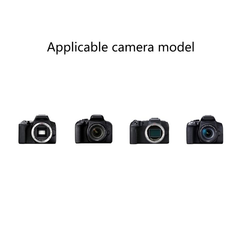 LP-E17 Replacement Dummy Battery Power Supply Adapter for DC Coupler Charger Kit for 77D 200D 750D 760D 800D 850D M3 Cam