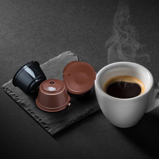 5 шт., капсульная чашка для кофе, удобные прочные многоразовые пищевые кофейные капсулы, фильтр для Dolce Gusto