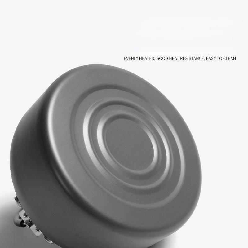 Уличный чайник для кемпинга, 1,4 л, домашний чайник для приготовления чая, большой чайник для кемпинга, 0,8 л, портативный алюминиевый чайник для кемпинга