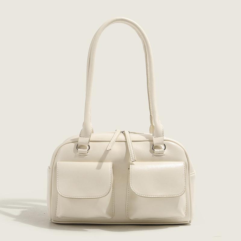 Большая вместительная сумка для женщин, корейская ретро-минималистская сумка для поездок на работу подмышкой, новые повседневные универсальные женские сумки через плечо