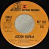 7inch Record SNAKE EYES - Jackson Highway / Snake Eyes REP1125 Reprise Records 1972 US Soul/Funk Used