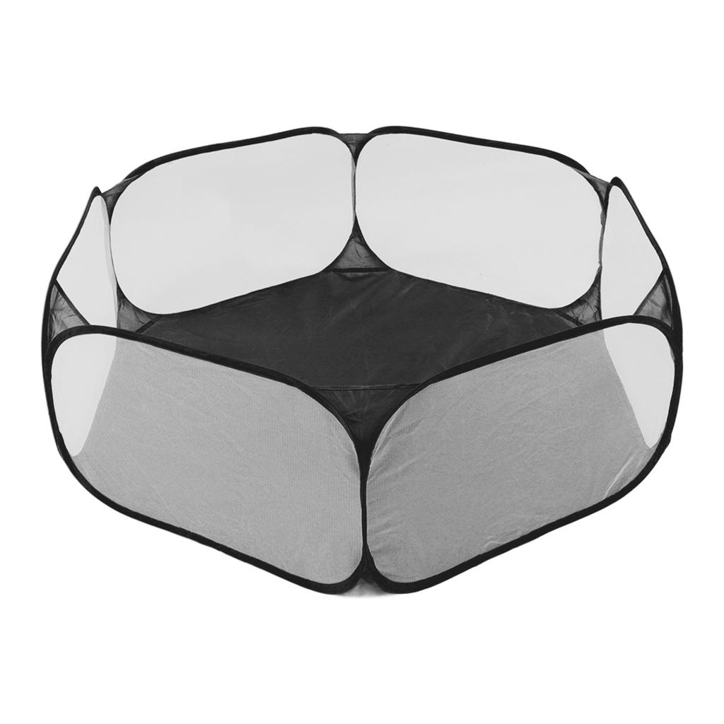 Small Animals Tent Foldable Breathable Interactive Easy Access Portable Small Pet Playpen for Pets