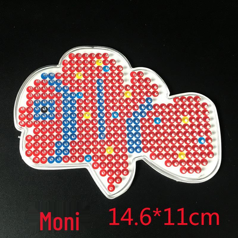 Экологичный шаблон из 5мм бусин Perler: Детская развивающая доска-пазл для самостоятельной сборки