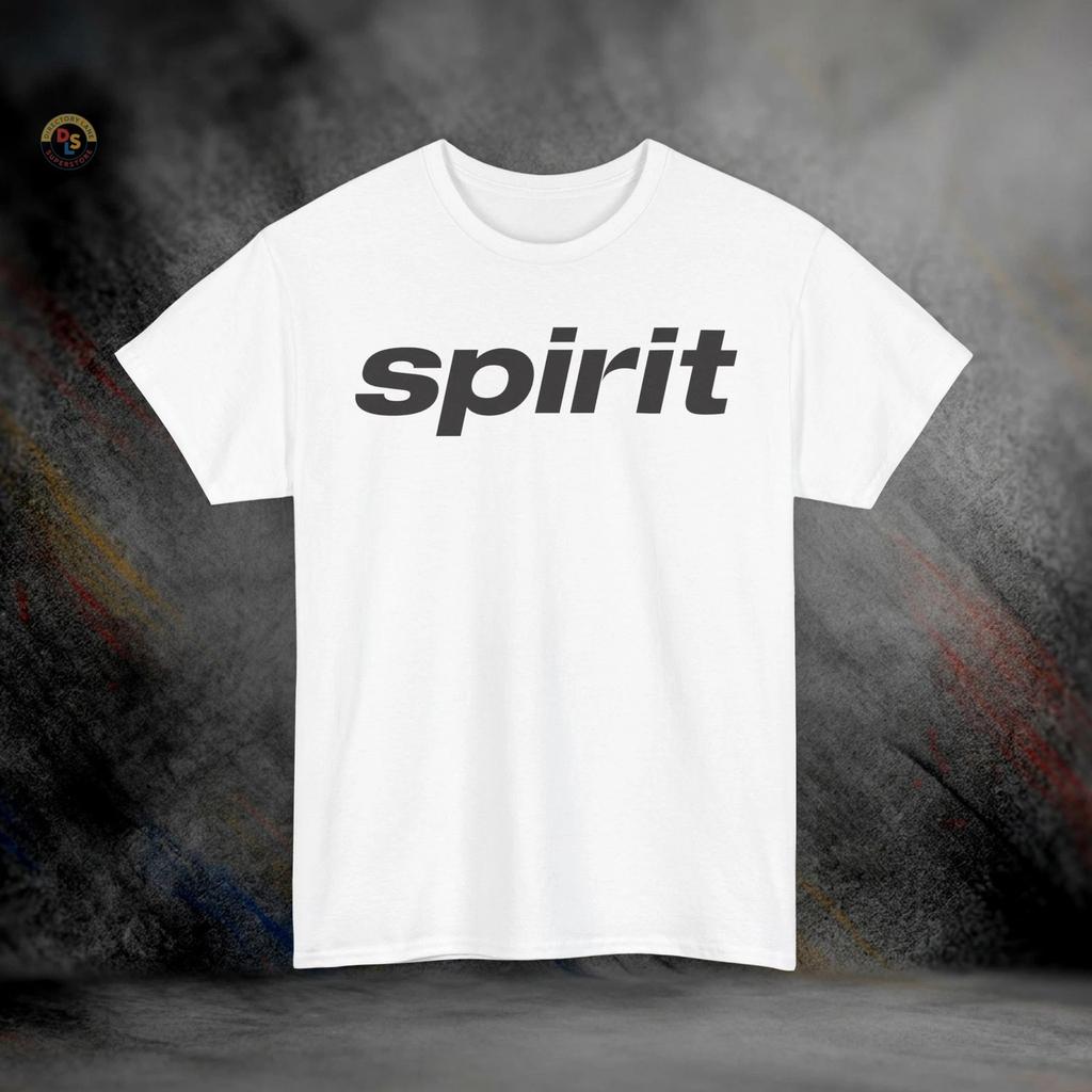 Футболка с логотипом несуществующей авиакомпании Spirit Airlines | Хлопковая футболка