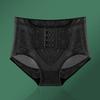 Кружевные трусы с эффектом лифтинга ягодиц, со средней посадкой, утягивающие, с застежкой, эластичное бесшовное нижнее белье, женское