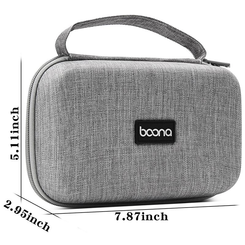 Boona Laptop Accessories Power Supply Adaptor Case Travel Electronic Gadgets Bag for Macbook Air Pro Apple