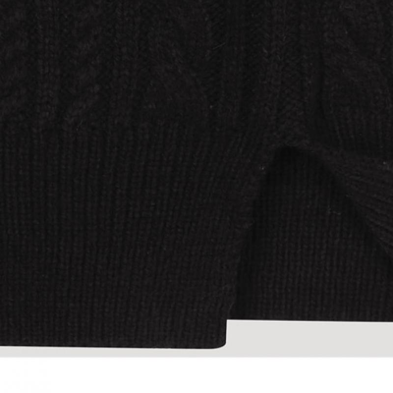  She S miss Вязаный жилет с V-образным вырезом SSkVto42590 Bk