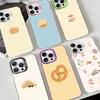 Милый Чехол для Телефона в Виде Хлеба Тоста Для iPhone 17 16 15 14 13 12 11 Pro Max Plus Pro Цветной Корпус