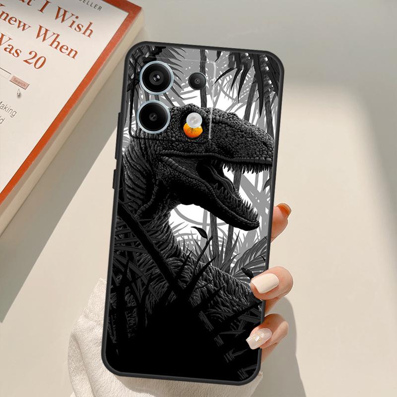 Чехол Jurassic Dinosaur для Xiaomi Redmi Note 13 10 11 12 14 15 Pro Plus Чехол для Redmi 15 15C 13C 12C 10C 14C