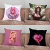 Игровой чехол для подушки Ahri KDA для дома, спальни, автомобиля, офиса, декора гостиной, наволочка для диванной подушки, подходит