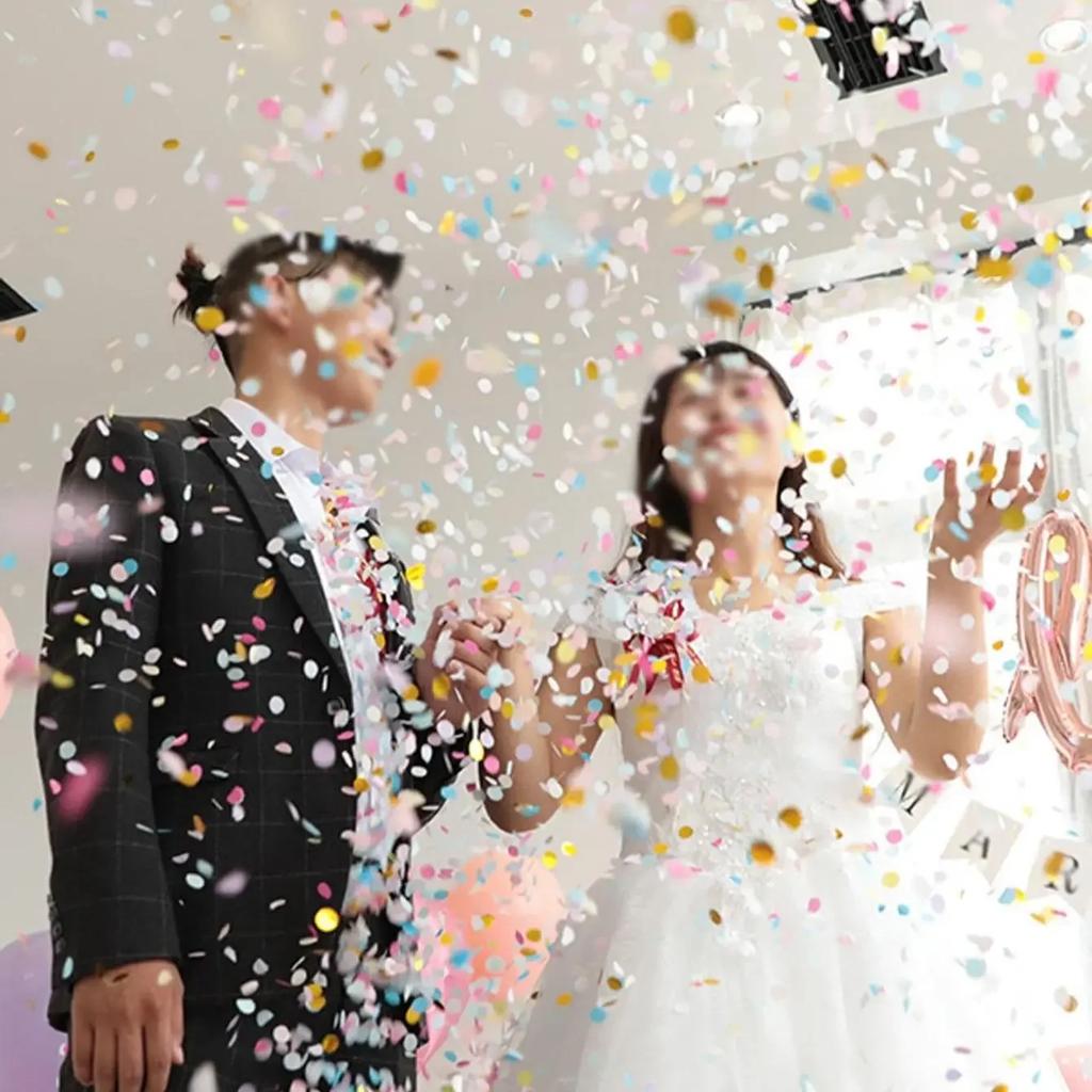 1 шт. - Мини-спрей Tui Tui Le в виде цветочной трубки Свадьба, Вечеринка по случаю дня рождения, Трубка с фейерверками, Цветная бумажная стружка, Праздничная вечеринка, Маленький огонь