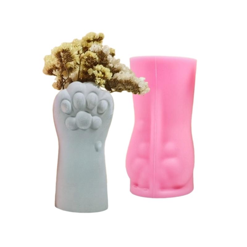 Силиконовая форма для вазы, бетонные формы, Т-образная форма для крафта, силиконовые формы для цветочных горшков, подходящие для художественного цветочного горшка