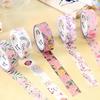 21 Design Original Paper Washi Tape Flower 15mm Adhesive Masking Tapes DIY Decoration Stickers