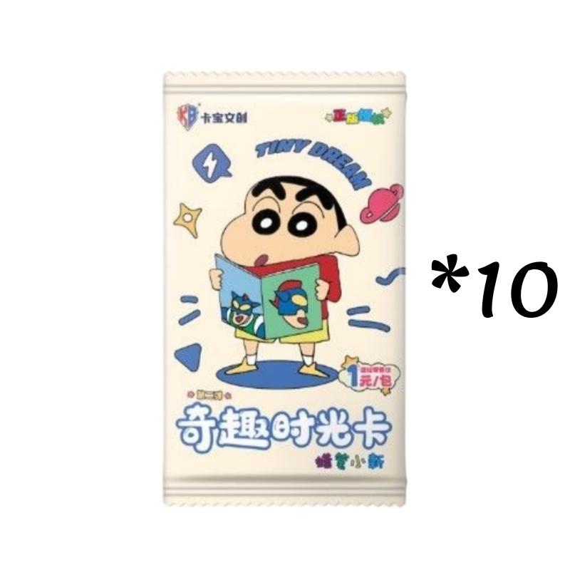 Genuine Crayon Shin chan Card Fun Time Collection Card Nohara Shiro Anime KP Card Children's Gift
