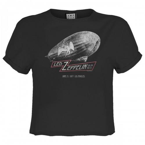 Amplified Womens/Ladies Dazed And Confused Led Zeppelin Crop Top