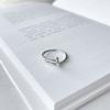 Серебряное кольцо с без камней, вес изделия 2,97 гр (2147701)