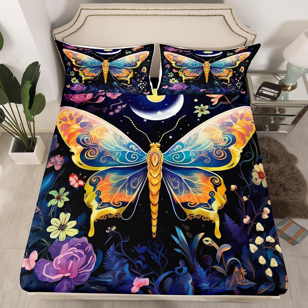 Животное Собака Узор Матрас Комплект из трех предметов Цифровая печать Матрас Постельное белье Взрослые Дети