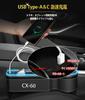 Боковой вещевой ящик для хранения вещей в салоне Mazda Seat, для напитков, серии KH 2021, с USB-портом, для смартфона, для мелких предметов, с LED-подсветкой, удобный для водителя и пассажира.