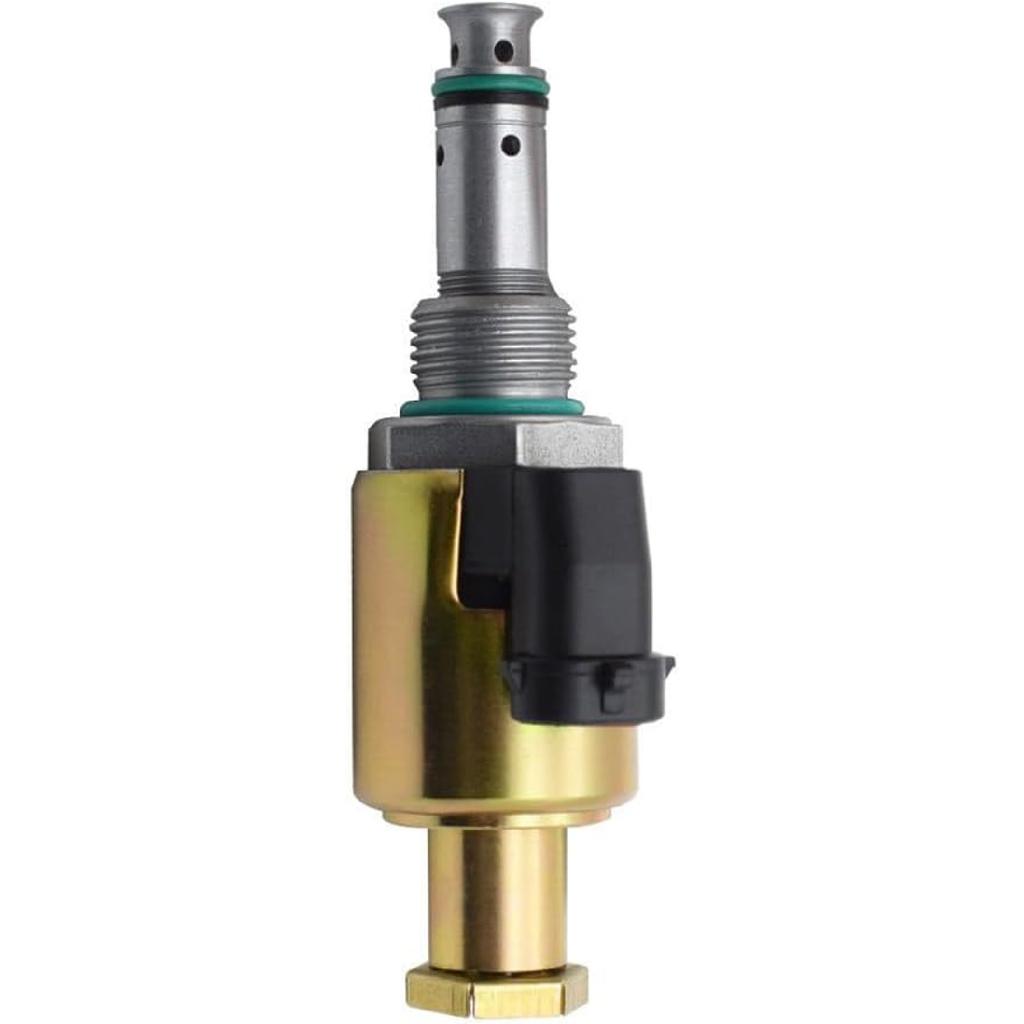 Oil Pump Solenoid Valve Compatible for CAT E322C 3126 3126B IPR Valve Injector Regulator for Caterpillar 3126B 3126 3116 Engine Replaces# 122-5053