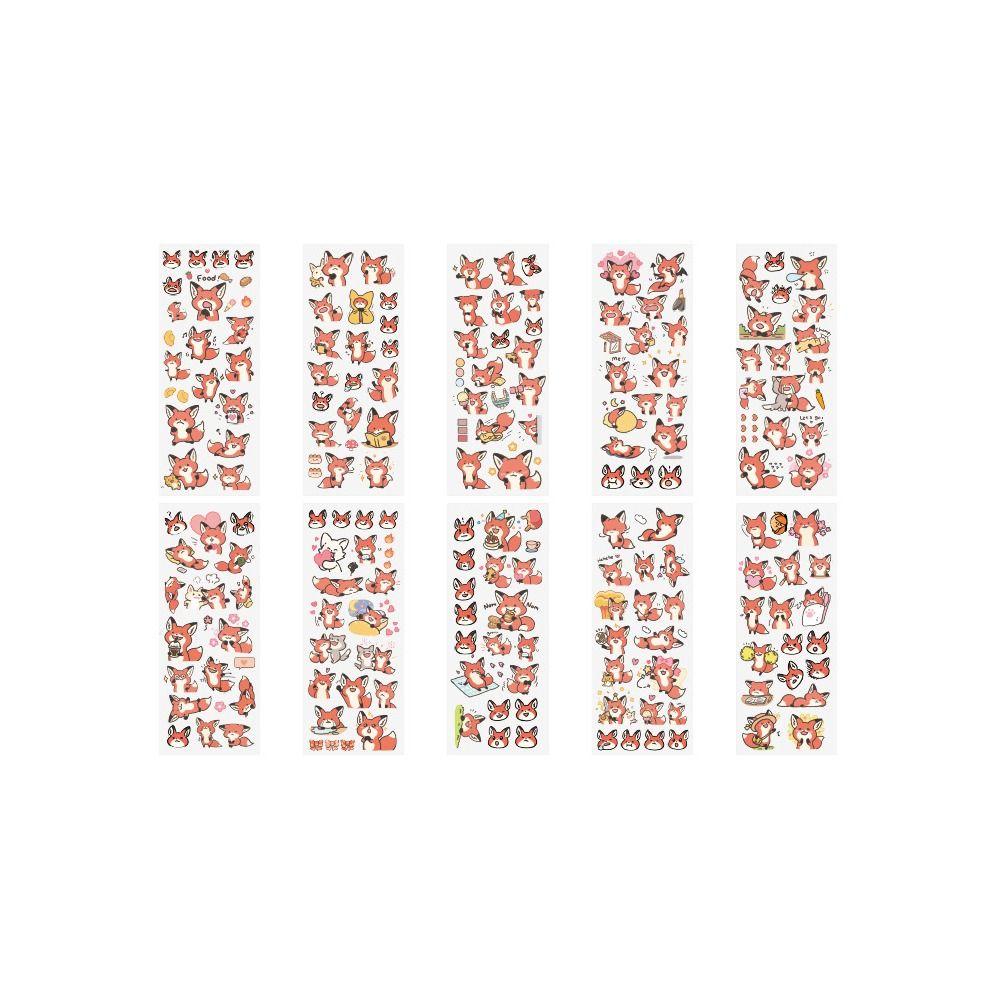 20pcs DIY PVC Sticker Cartoon Patterns Water Bottle Decor Cute Notebook Decoration  Children