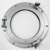Ship's Cabin Porthole Window Glass 30.48 Cm Aluminum Finish Round Wall Decor