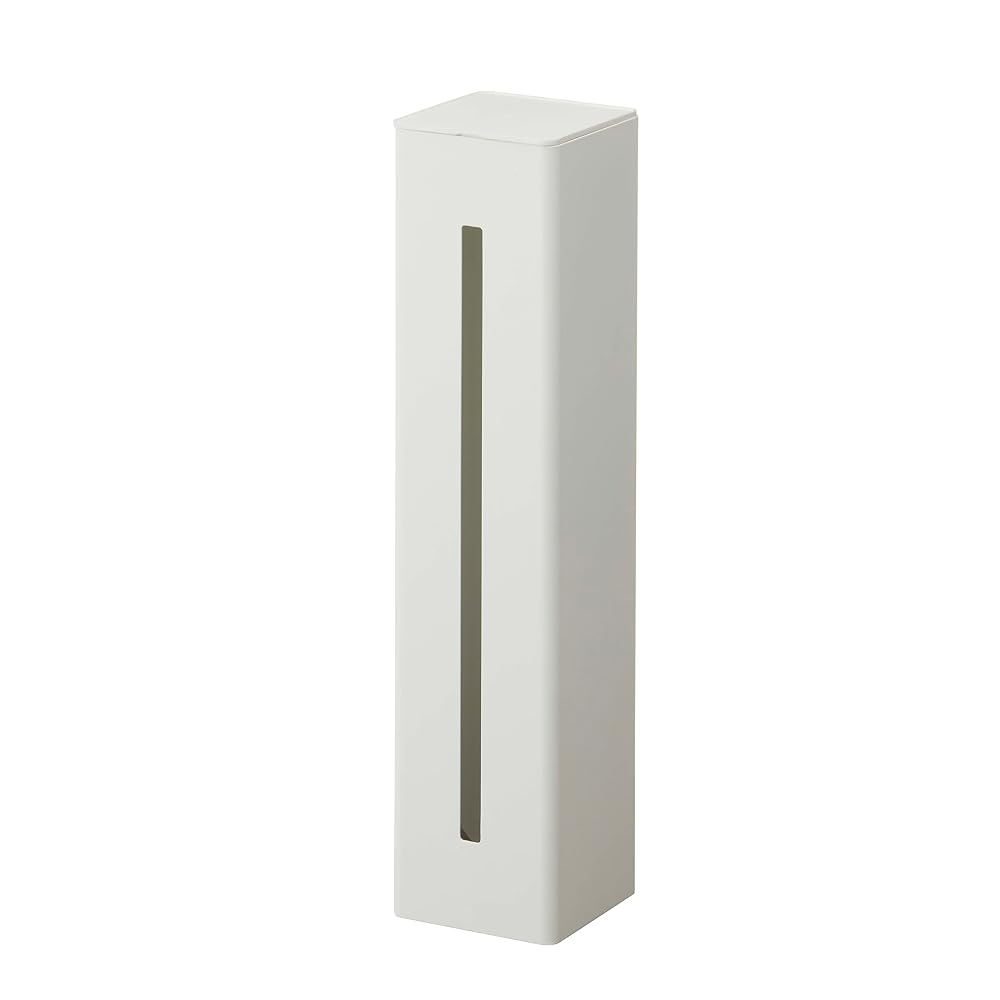 Yamazaki Water Server Side Magnetic Cup Dispenser, White, Approx. W95 x D94 x H40cm, Tower Series,