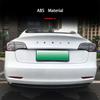 1pcs 3D ABS Logo Tesla Emblem Letters Car Trunk Badge Rear Letter Label Electroplated For MODEL 3 MODEL S X Modified accessories