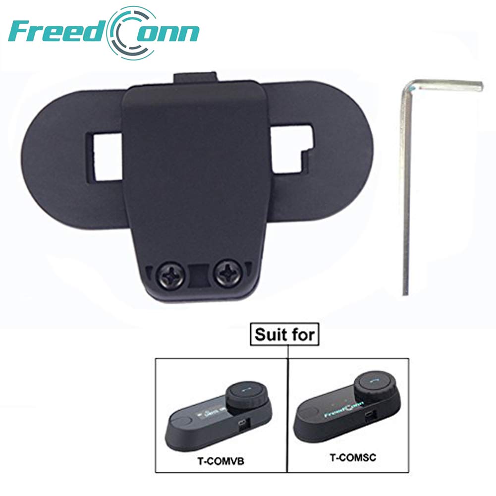 FreedConn TCOM-SC Мотоциклетная Bluetooth-гарнитура для шлема, Водонепроницаемая, Интерком