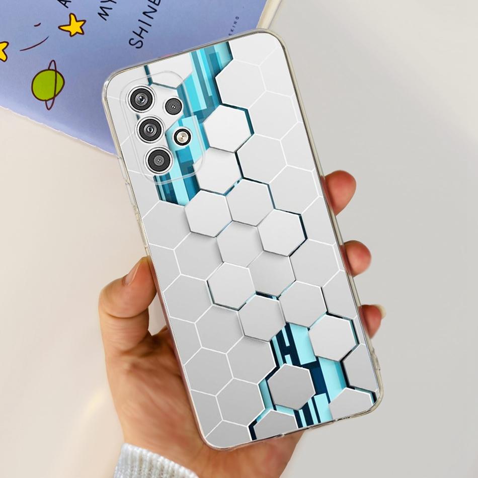 Чехол для телефона Samsung Galaxy A23 5G SamsungA23 A 23 4G 5G SM-A235F SM-A236B Модный Крутой Рисунок Мягкий Силиконовый ТПУ Чехлы