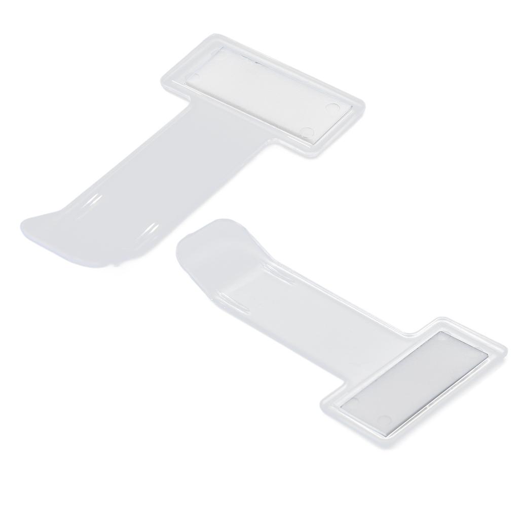 10 шт. зажим для карточек, твердый зажим для сдачи купюр, парковочного талона, экономящий место, прозрачный зажим