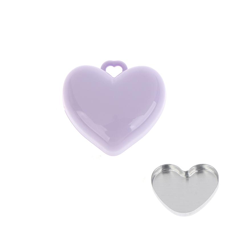 1pcs Case Container Mini Empty Aluminum Pan Key Chain Lipstick Packaging and Heart Shape Blush Powder Box Eye Shadow With