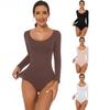 Women's Long Sleeve Body Shaper Control Thong Bodysuit Sculpting Shaping Strong Shaping Breathable Materials