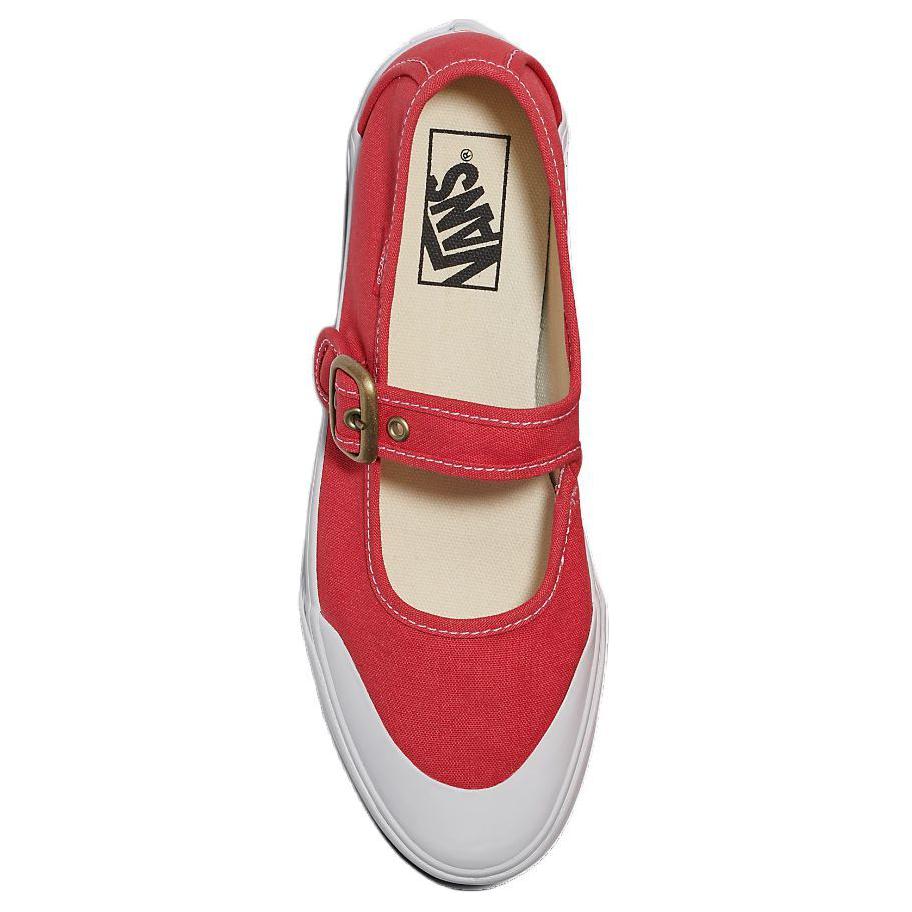 Vans Кеды Mary Jane из парусины с томатным принтом и ремешком на застежке Женские Красные VN000CRRH2D
