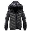 Fashion Jacket Mens Cotton Padded Parkas Autumn Winter Warm Outwear Mens Hooded Coats Casual Windbreak Jackets