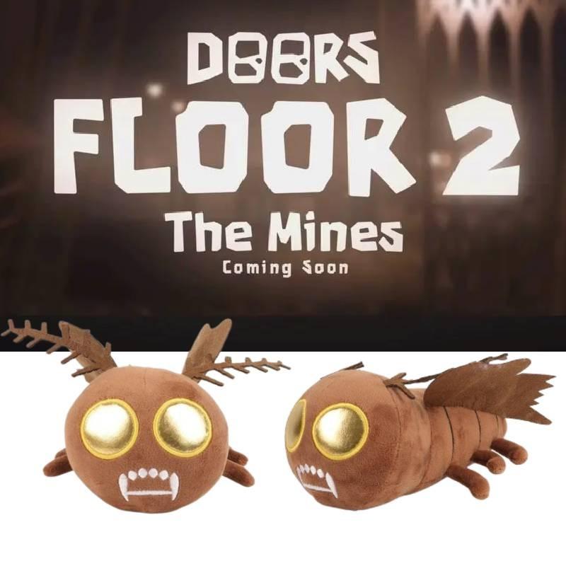 Мягкая и приятная на ощупь плюшевая игрушка Doors Floor 2 Game Edition Страшная моль Коллекционная фигурка