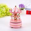 Изысканный дизайн Карусель Музыкальная шкатулка Карусель Карусель Аксессуары для торта Детские